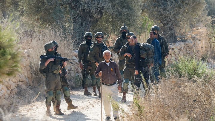 Israeli settlers attack Palestinian farmers during olive harvest