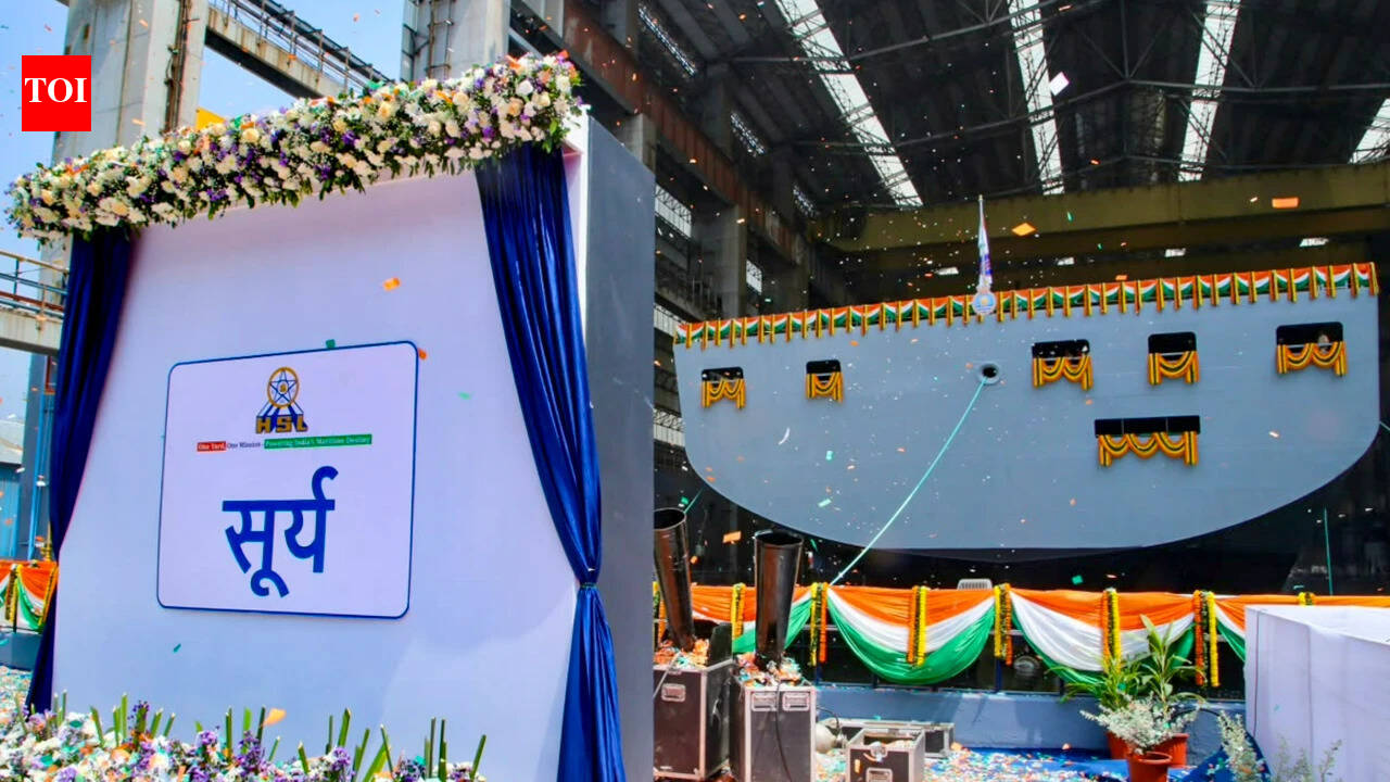 NewsRajnath launches first desi fleet support ship ‘Surya’ at Visakhapatnam