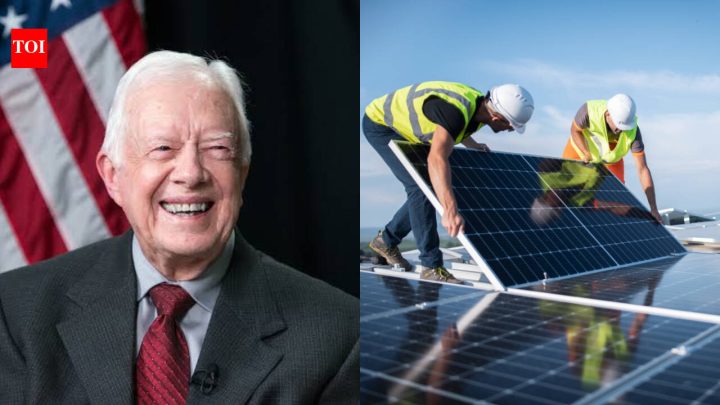 Jimmy Carter’s Georgia solar farm went on to supply about 60% of Plains’ power