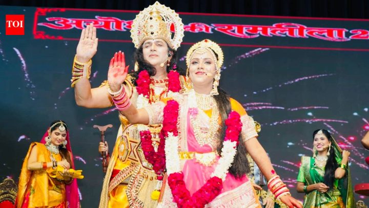 India'My journey began with Ramleela': Ravi Kishan portrays Ram during Dussehra celebrations
