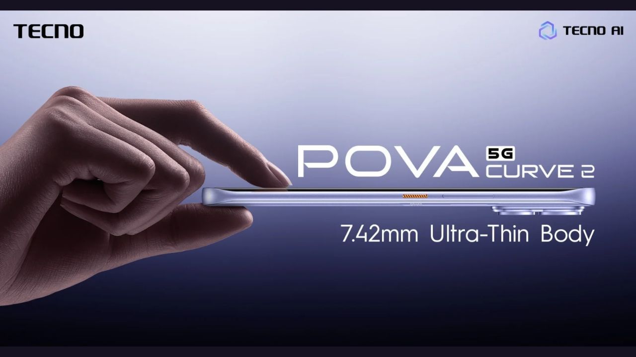 How Much Power Can the Segment’s Slimmest Phone Hold? Meet the Upcoming POVA Curve 2 5G
