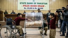 Disabled Children Hold Rs. 25,000 and Rs. 40,000 Prize Bond Draws