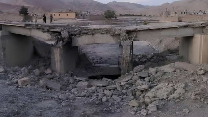 2 Bridges Destroyed on Quetta-Karachi National Highway