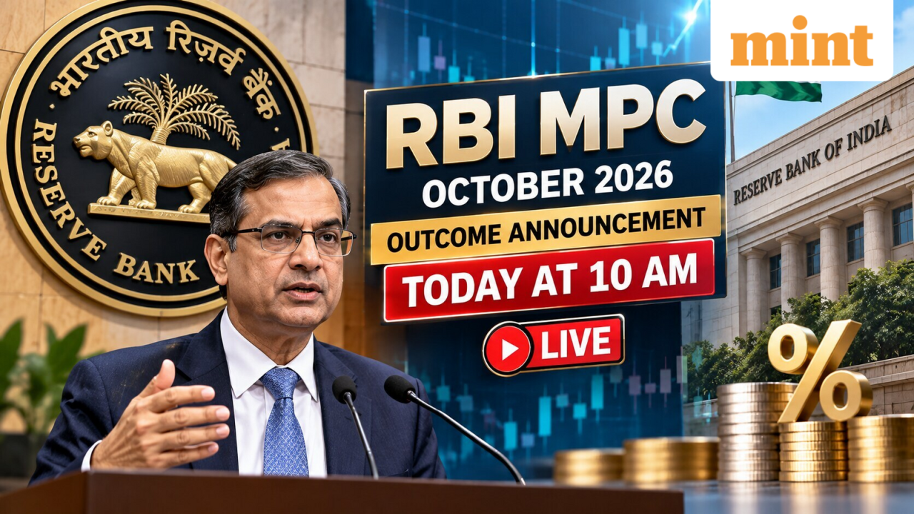 RBI MPC Meeting October 2026: When, where to watch LIVE Guv Sanjay Malhotra