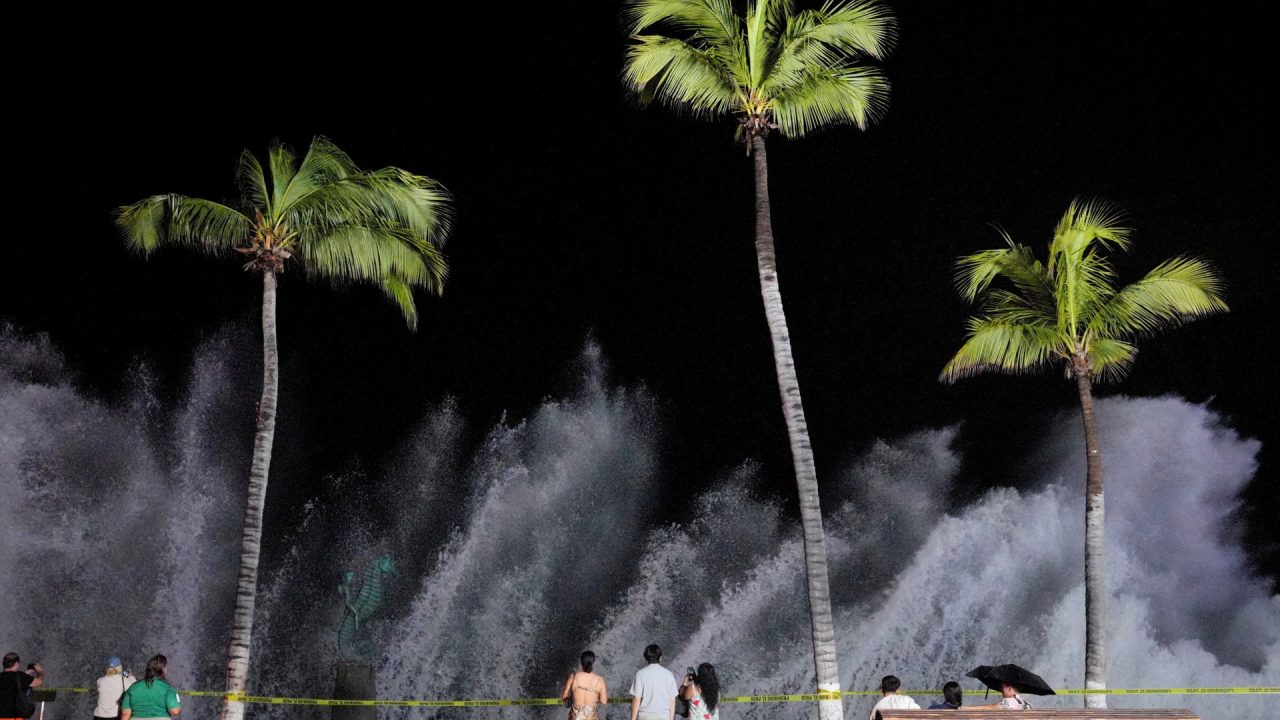 Two deaths reported as Hurricane Simon, storm Rachel batter Mexico’s coast