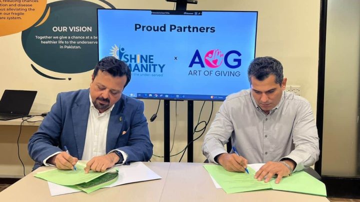SHINE Humanity Pakistan Partners with Art of Giving to Bring Rural Healthcare Closer to Karachi’s Givers