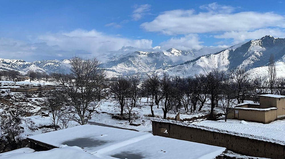 First Snowfall Turns Galiyat Into Winter Wonderland